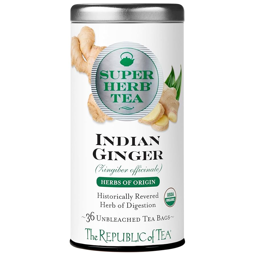 Amazon.com : The Republic of Tea — Organic Indian Ginger